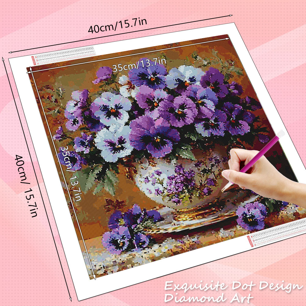 HUACAN 5D Алмазная мозаика Роз – обзор и цена Embroidery Rose