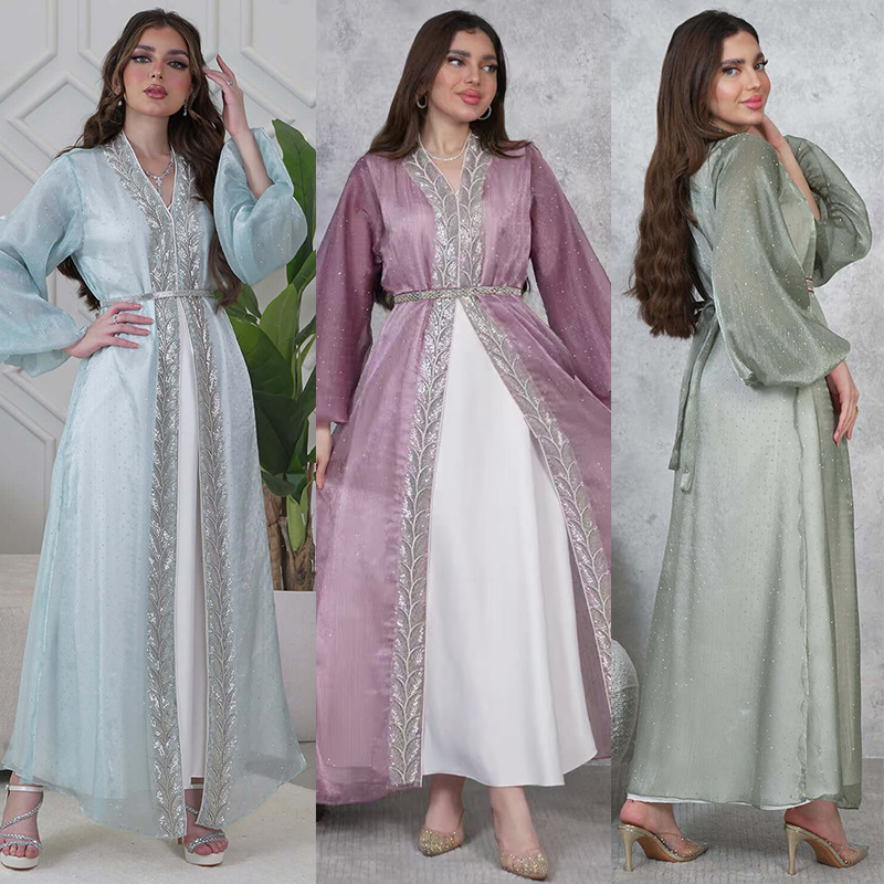 2 шт., мусульманское женское п – обзор и цена Embroidery Kebaya