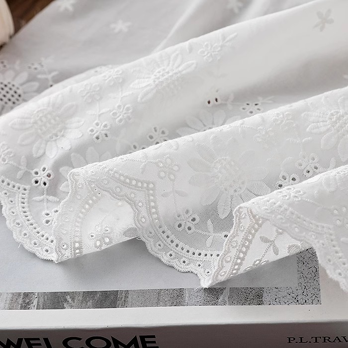 Ткань хлопковая с вышивкой под – обзор и цена Embroidery Cotton Shirt