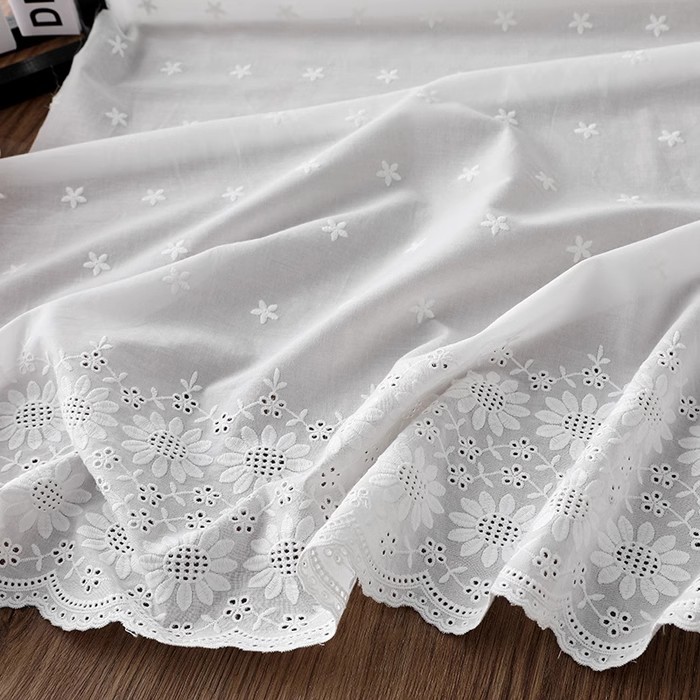 Ткань хлопковая с вышивкой под – обзор и цена Embroidery Cotton Shirt