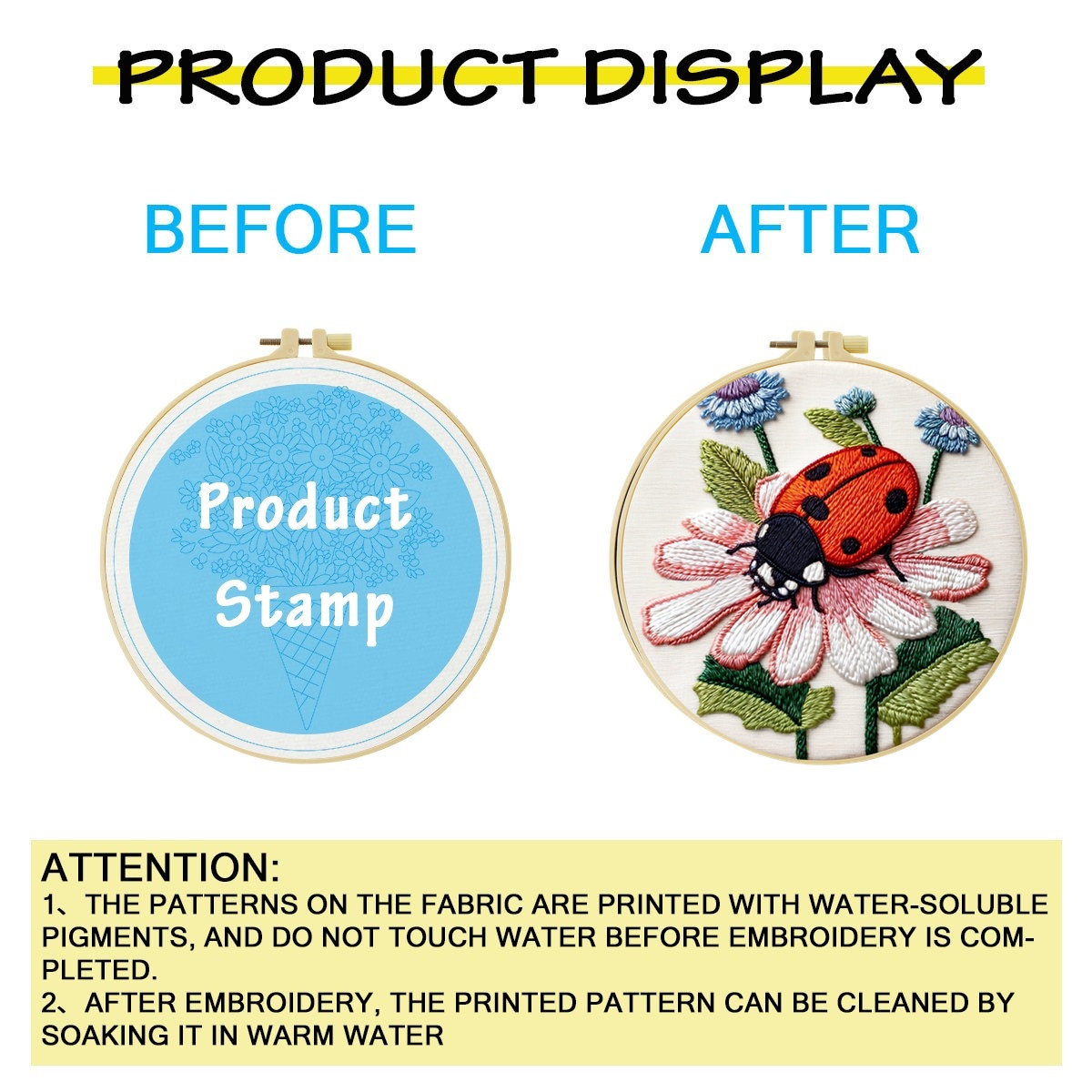 Набор для вышивки своими рукам – обзор и цена Embroidery Lady Bug